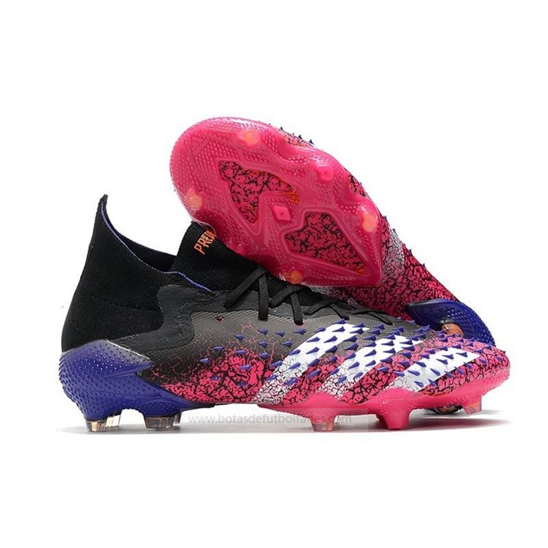 Adidas Predator Freak FG Superspectral Negro Blanco Rosa